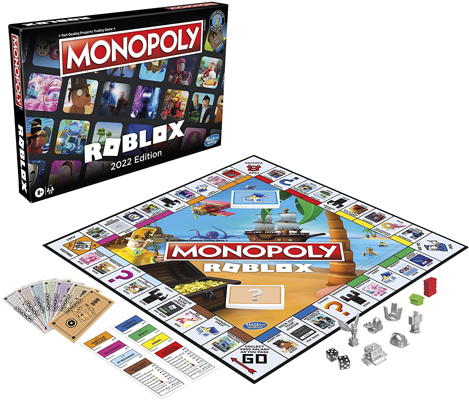 Hasbro Gaming Monopoly: Roblox 2022 Edition Game