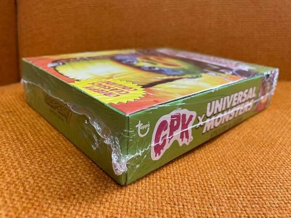 2019 Topps Garbage Pail Kids x Universal Monsters Stickers & Trading Cards Green Hobby Box - SDCC Super7 Exclusive - 24 Packs, 6 Cards Per Pack - Image 3