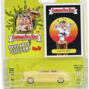 Greenlight Collectibles 54110-A 1:64 Scale Garbage Pail Series 7 - Karate Kit - 1947 Super De Luxe Convertible Club Coupe
