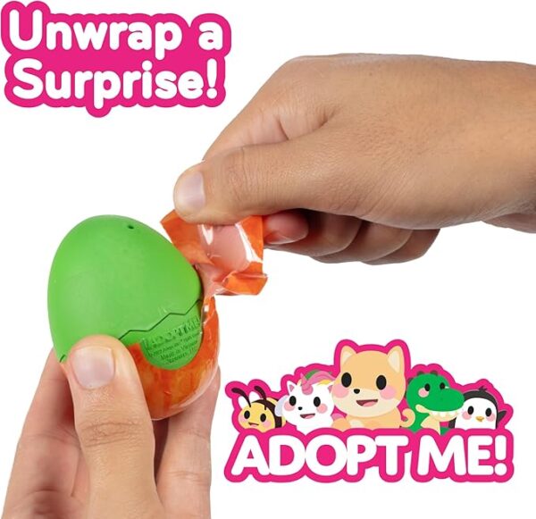 Adopt Me! Mystery Pets Blind Box Egg Assorted Single - Series 4 - Exclusive Virtual Item Game Code - Collectible Mini Animal Toy Figure, Styles May Vary - Gift for Kids, Girls & Boys - 6+ - Image 5