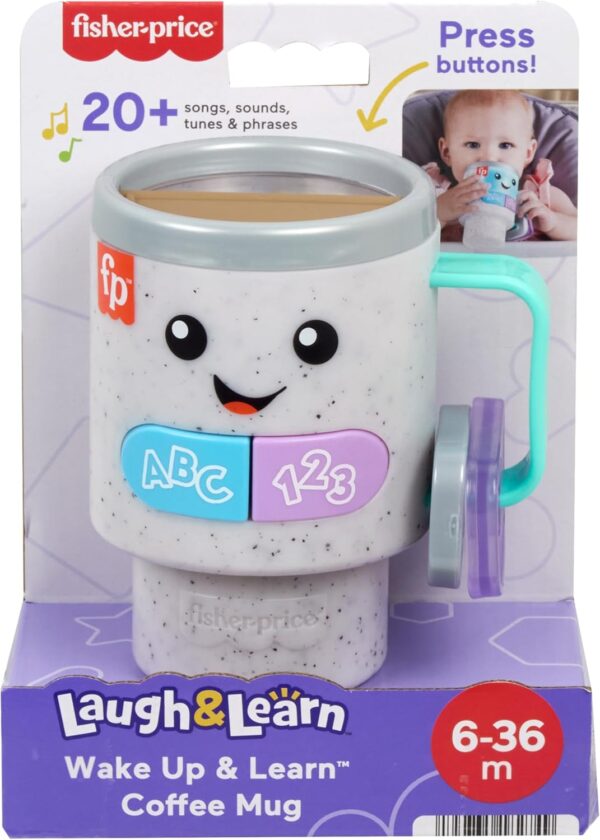 Fisher Price Laugh And Learn Wake Up And Learn Coffee Mug