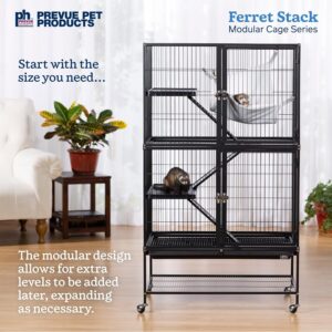 Prevue Pet Products Ferret Stack Two Story Ferret Home with Portable Stand