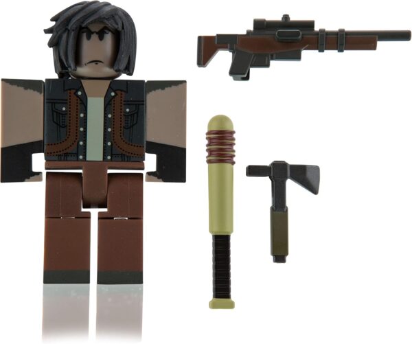 Roblox Action Collection - After The Flash: Wasteland Survivor Figure Pack [Includes Exclusive Virtual Item] - Image 4