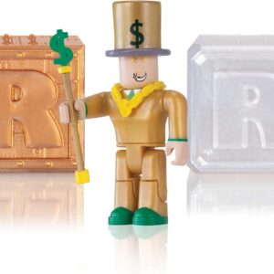 Roblox Action Collection - Mr. Bling Bling + Two Mystery Figure Bundle