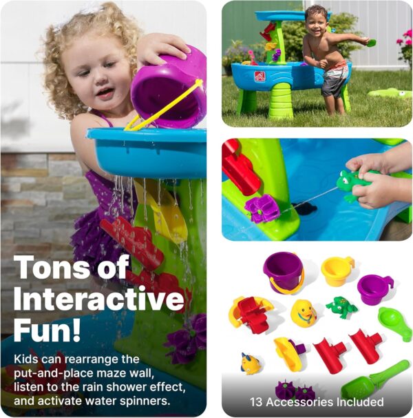 Step2 Rain Showers Splash Pond Toddler Water Table - Image 4