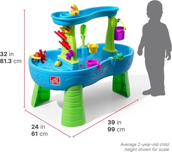 Step2 Rain Showers Splash Pond Toddler Water Table - Image 8